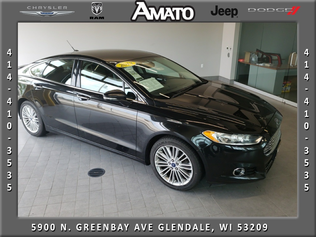 Pre Owned 2013 Ford Fusion Titanium Fwd 4d Sedan 7175